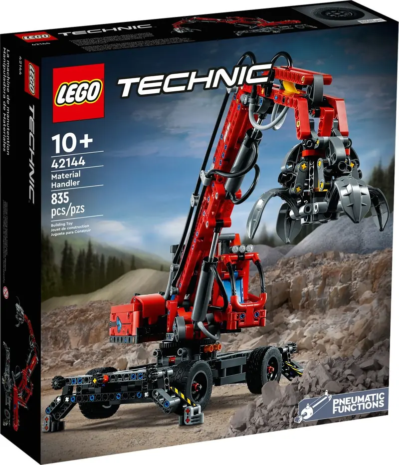 LEGO 42144 Dźwig z chwytakiem zdjęcie 2
