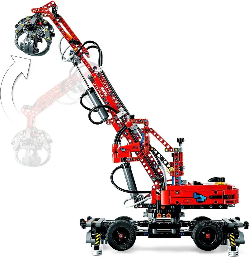 LEGO 42144 Dźwig z chwytakiem zdjęcie 7