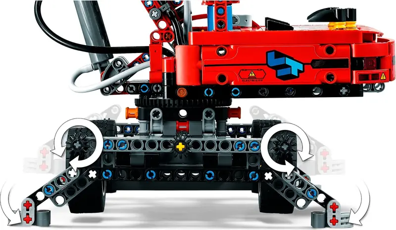 LEGO 42144 Dźwig z chwytakiem zdjęcie 8
