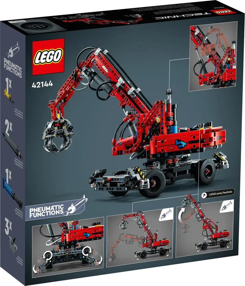 LEGO 42144 Dźwig z chwytakiem zdjęcie 9
