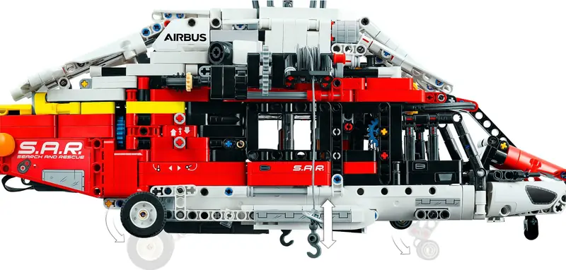 LEGO 42145 Helikopter ratunkowy Airbus H175 zdjęcie 6