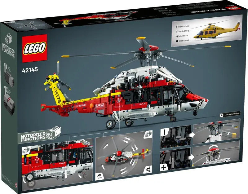 LEGO 42145 Helikopter ratunkowy Airbus H175 zdjęcie 8