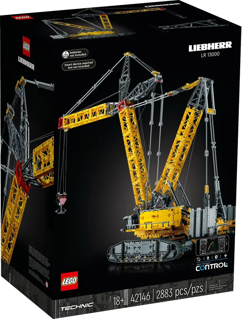 LEGO 42146 Żuraw gąsienicowy Liebherr LR 13000 zdjęcie 2