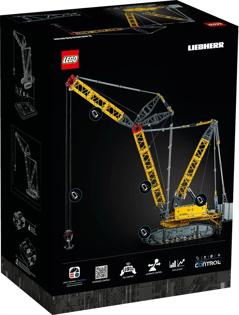 LEGO 42146 Żuraw gąsienicowy Liebherr LR 13000 zdjęcie 5