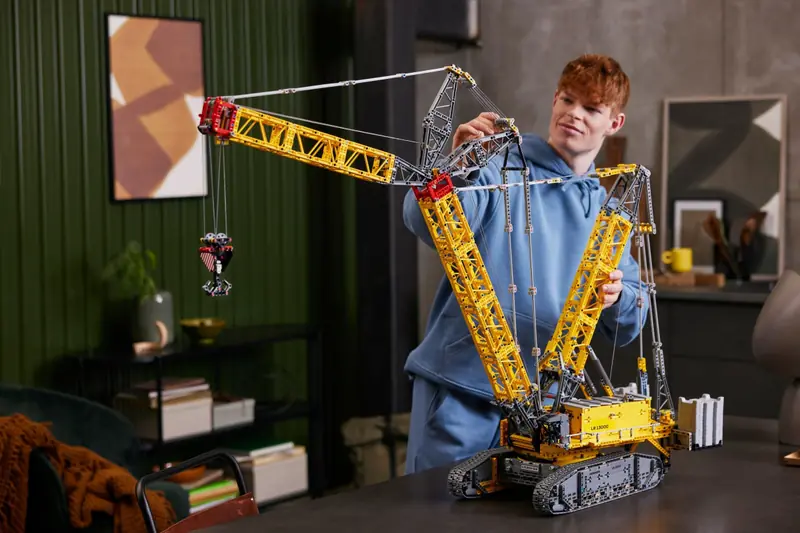 LEGO 42146 Żuraw gąsienicowy Liebherr LR 13000 zdjęcie 7