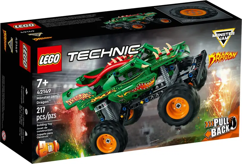 LEGO 42149 Monster Jam Dragon zdjęcie 2