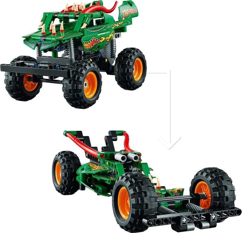 LEGO 42149 Monster Jam Dragon zdjęcie 5