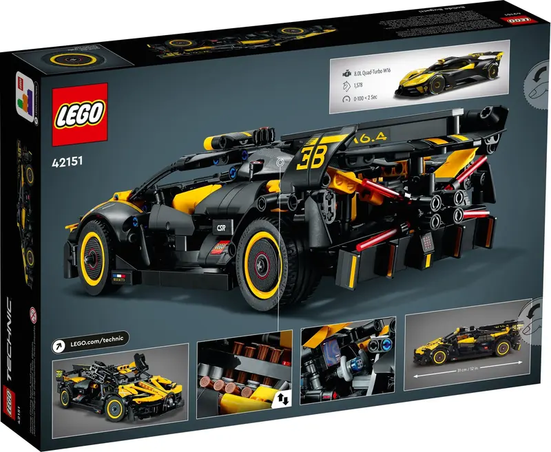 LEGO 42151 Bugatti Bolide zdjęcie 2