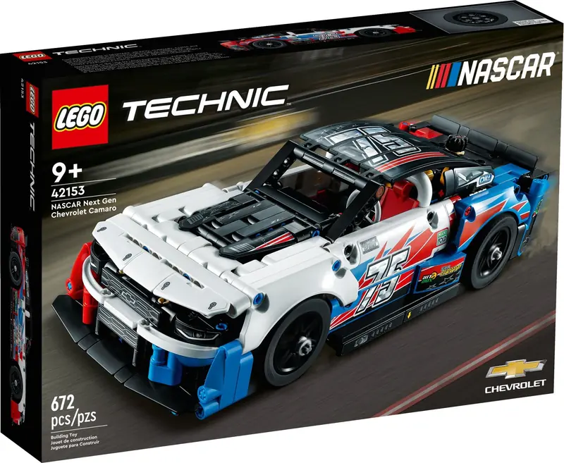 LEGO 42153 Nowy Chevrolet Camaro ZL1 z serii NASCAR zdjęcie 2