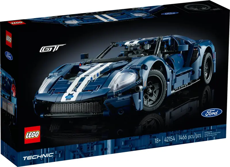 LEGO 42154 Ford GT, wersja z 2022 roku zdjęcie 6