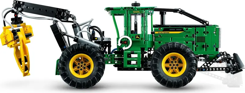 LEGO 42157 Ciągnik zrywkowy John Deere 948L-II zdjęcie 3