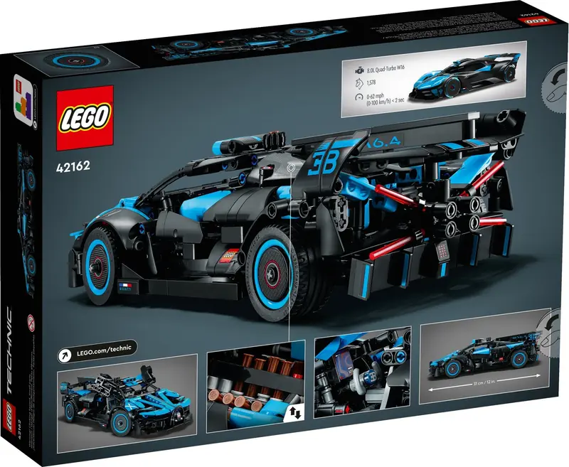LEGO 42162 Bugatti Bolide Agile Blue zdjęcie 2