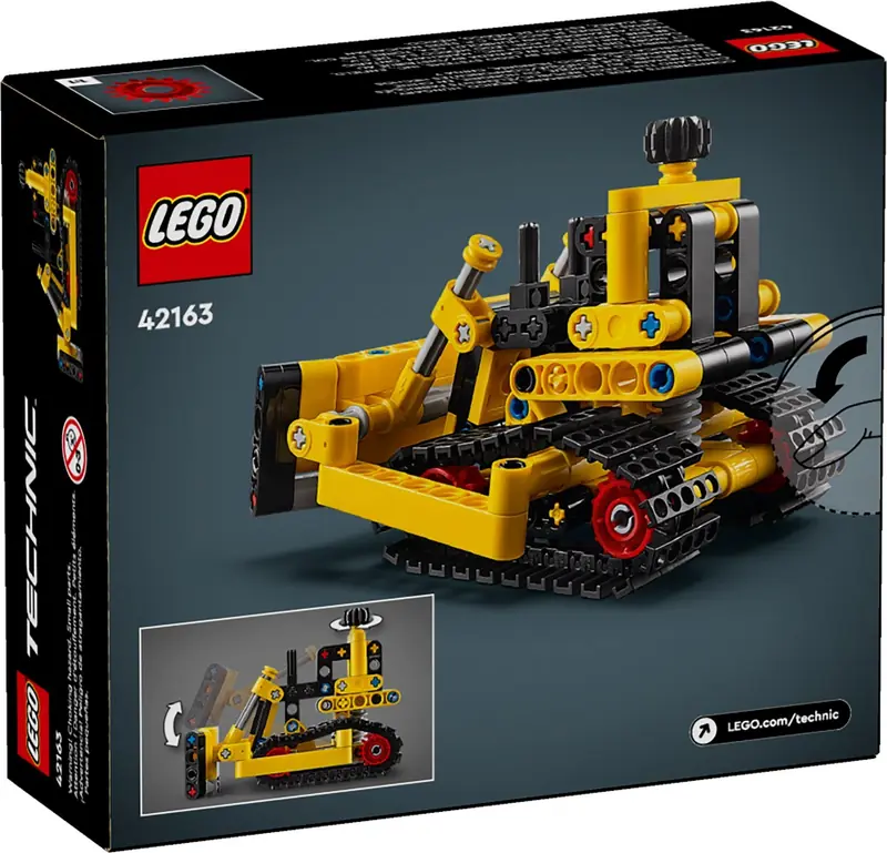 LEGO 42163 Buldożer do zadań specjalnych zdjęcie 5