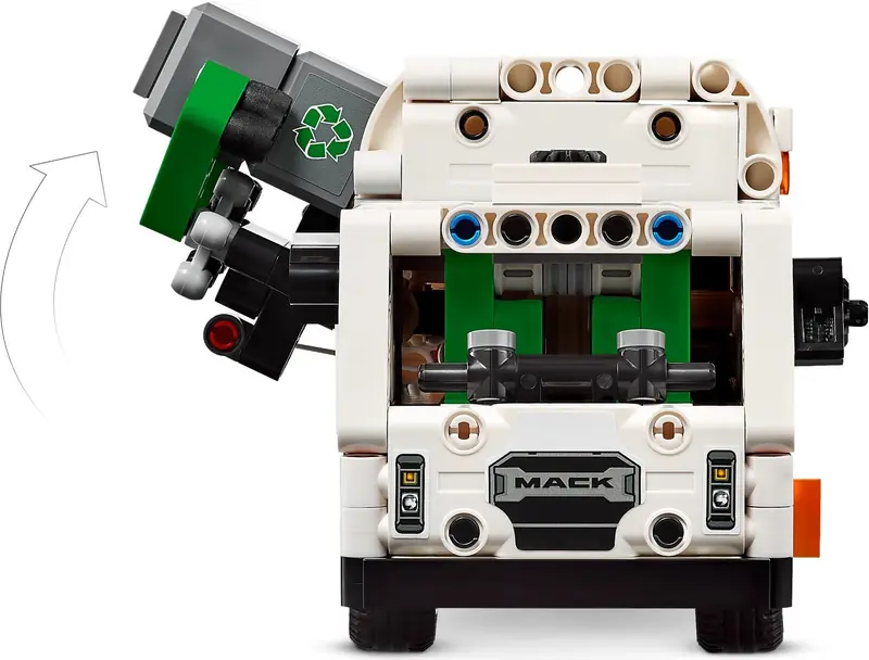 LEGO 42167 Śmieciarka Mack LR Electric zdjęcie 6
