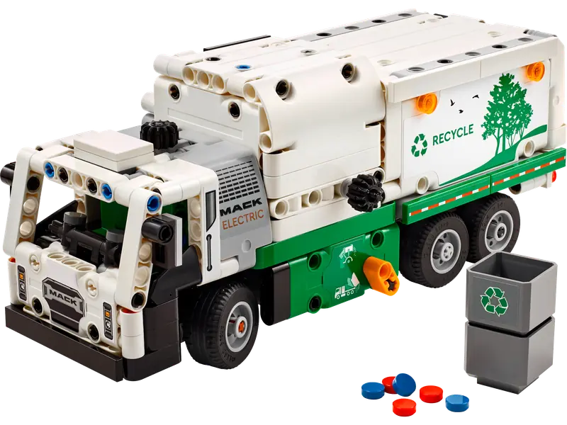 LEGO 42167 Śmieciarka Mack LR Electric