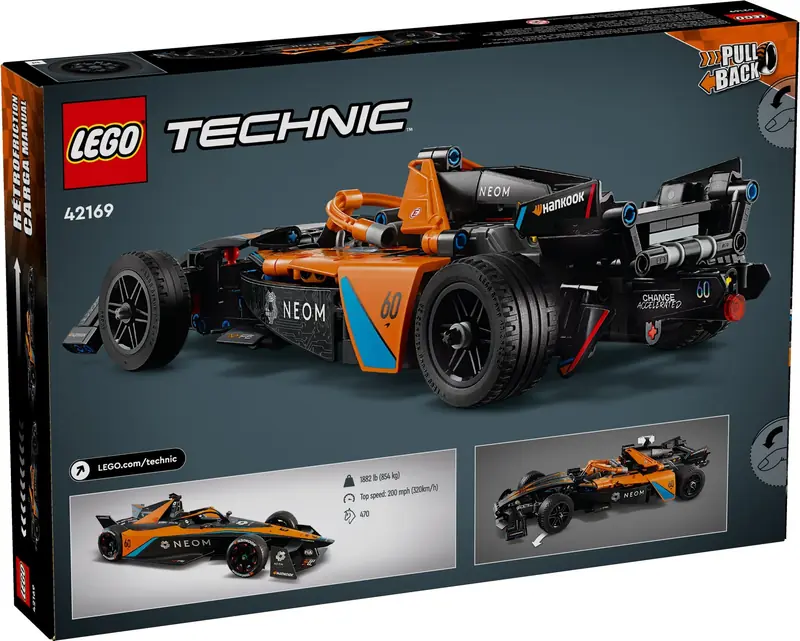 LEGO 42169 NEOM McLaren Formula E Race Car zdjęcie 3