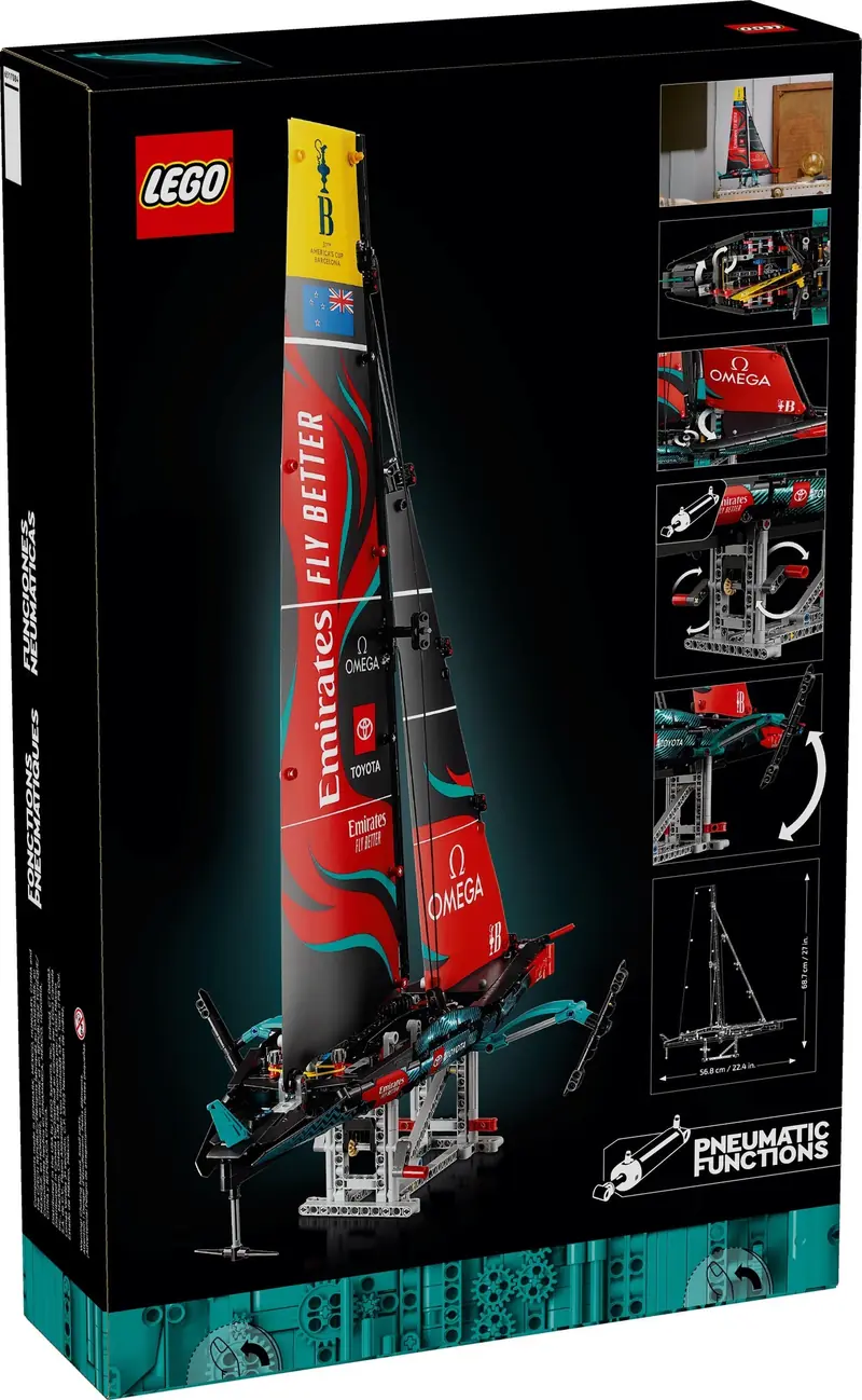 LEGO 42174 Jacht Emirates Team New Zealand AC75 zdjęcie 2