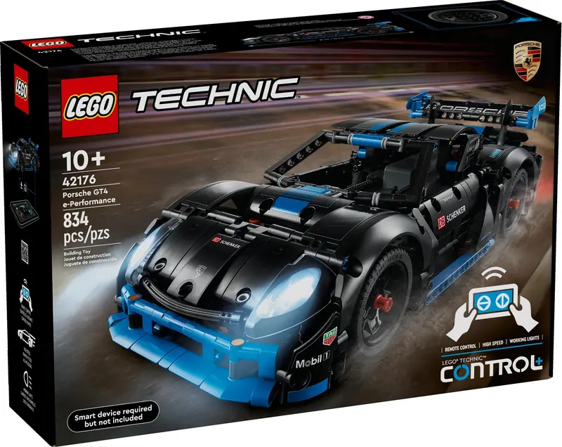 LEGO 42176 Samochód wyścigowy Porsche GT4 e-Performance zdjęcie 2