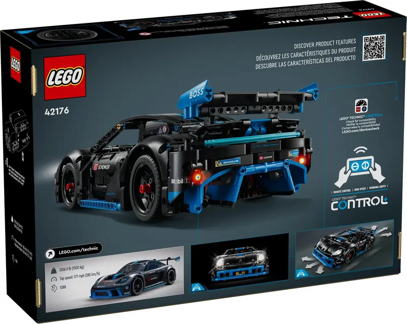 LEGO 42176 Samochód wyścigowy Porsche GT4 e-Performance zdjęcie 3