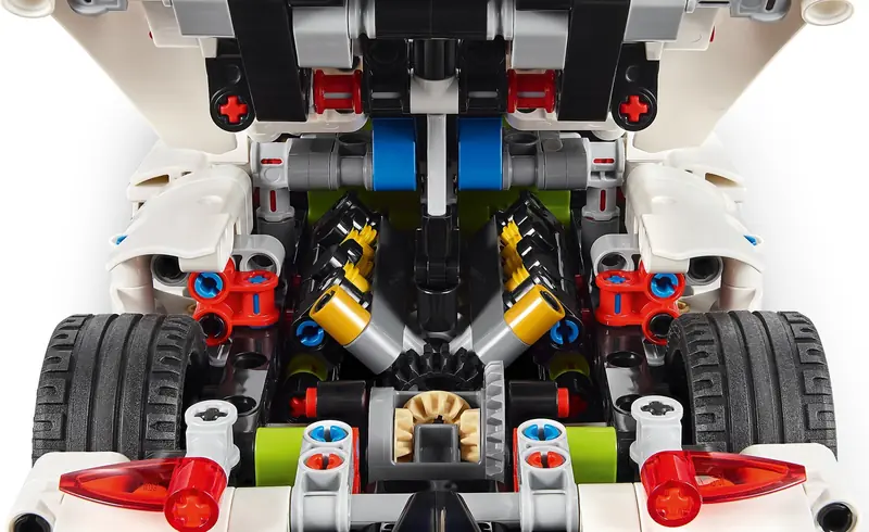 LEGO 42184 Biały hipersamochód Koenigsegg Jesko Absolut zdjęcie 11