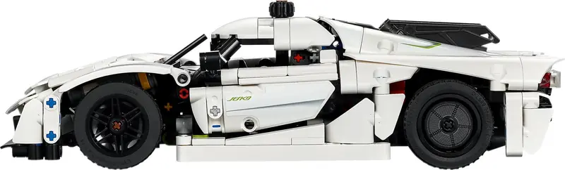 LEGO 42184 Biały hipersamochód Koenigsegg Jesko Absolut zdjęcie 4