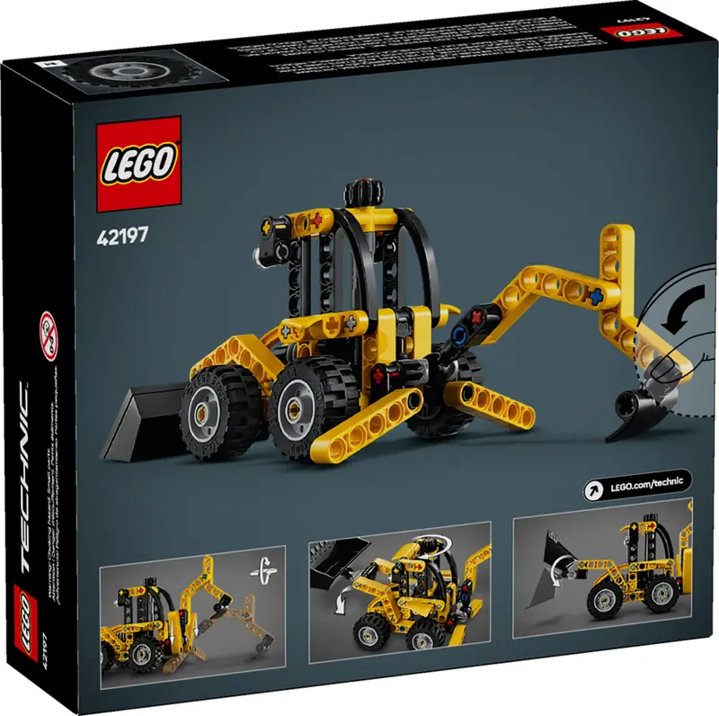 LEGO 42197 Koparko-ładowarka zdjęcie 6