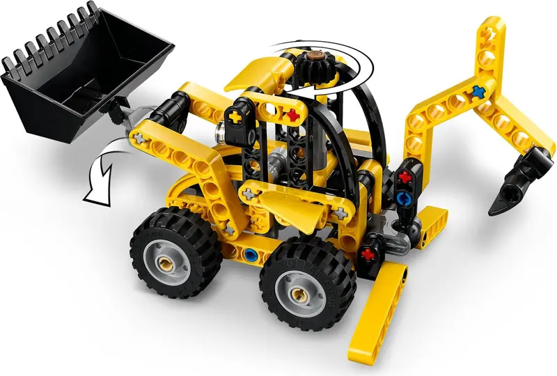 LEGO 42197 Koparko-ładowarka zdjęcie 2