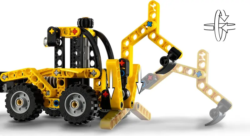 LEGO 42197 Koparko-ładowarka zdjęcie 5