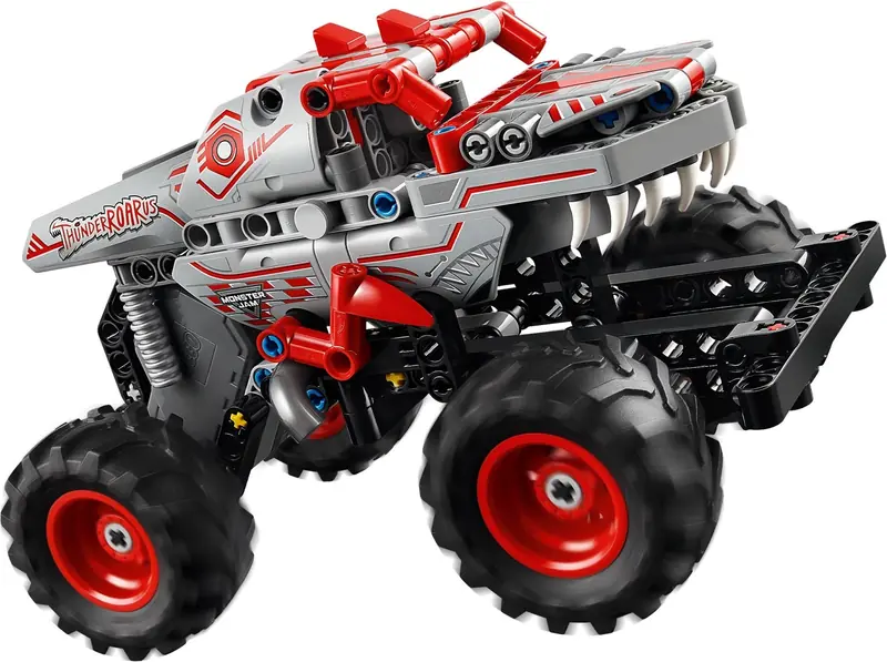 LEGO 42200 Monster Jam ThunderROARus z napędem typu pull-back zdjęcie 4