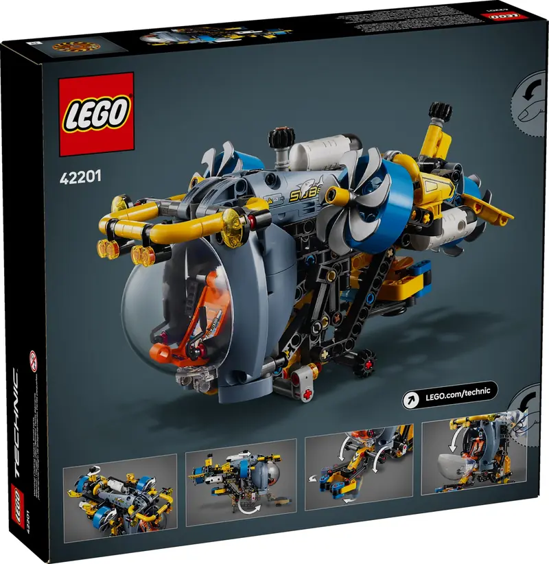 LEGO 42201 Badawcza łódź podwodna zdjęcie 6