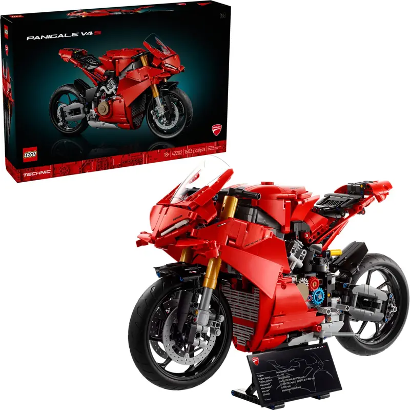LEGO 42202 Motocykl Ducati Panigale V4 S zdjęcie 3