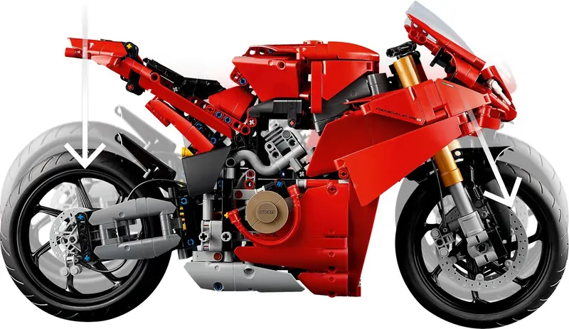 LEGO 42202 Motocykl Ducati Panigale V4 S zdjęcie 5
