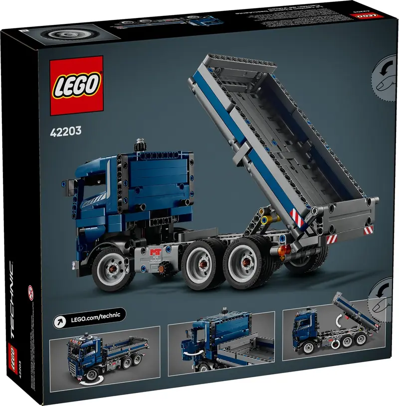LEGO 42203 Wywrotka z przechylaną skrzynią zdjęcie 2