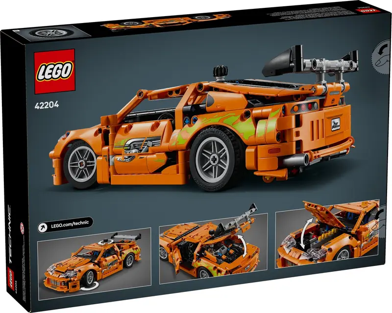 LEGO 42204 Fast and Furious Toyota Supra MK4 zdjęcie 2
