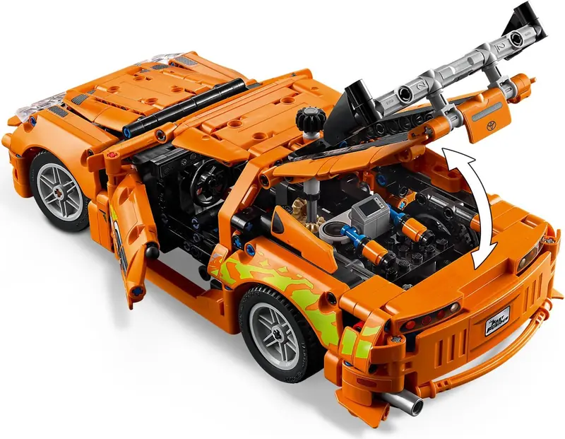 LEGO 42204 Fast and Furious Toyota Supra MK4 zdjęcie 6