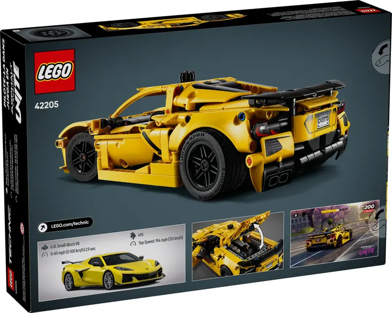 LEGO 42205 Chevrolet Corvette Stingray zdjęcie 2