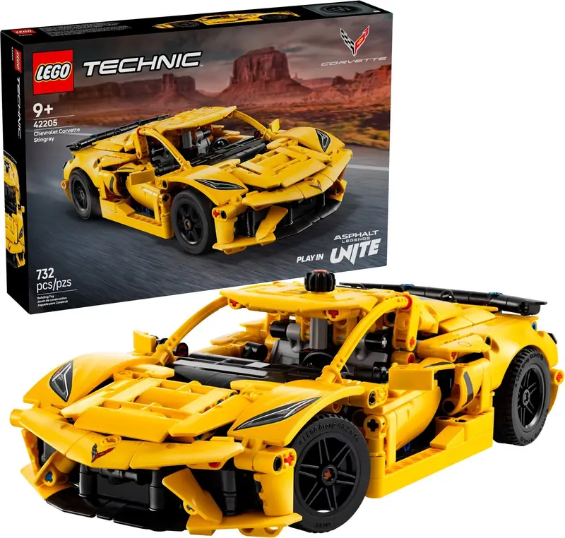 LEGO 42205 Chevrolet Corvette Stingray zdjęcie 3