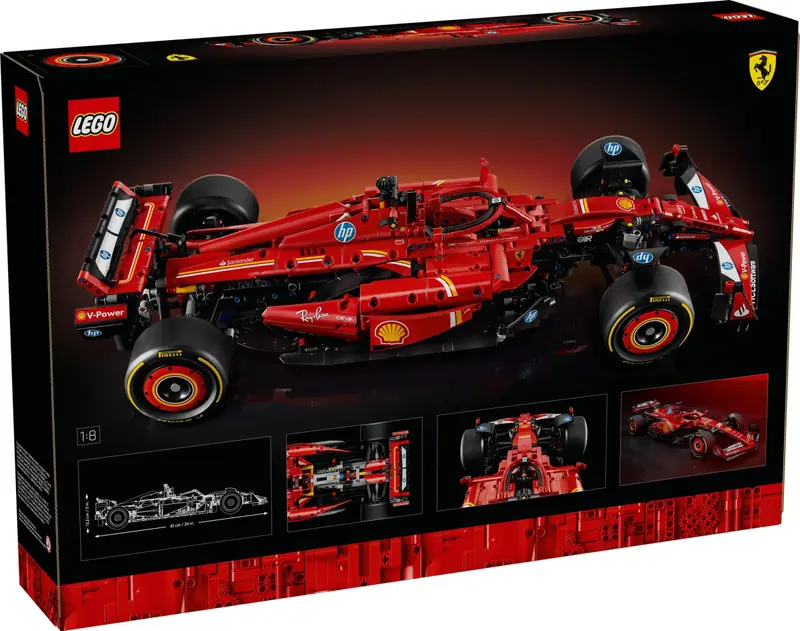 LEGO 42207 Bolid F1 Ferrari SF-24 zdjęcie 3
