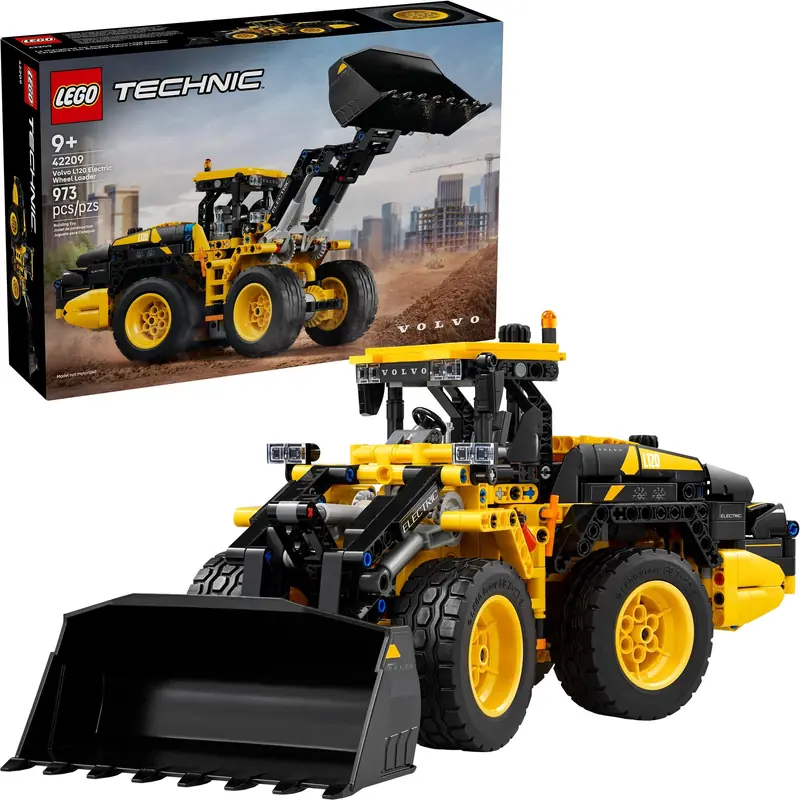 LEGO 42209 Ładowarka kołowa Volvo L120 Electric zdjęcie 5