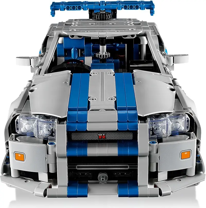 LEGO 42210 Samochód Nissan Skyline GT-R (R34) z filmu Za szybcy, za wściekli zdjęcie 5