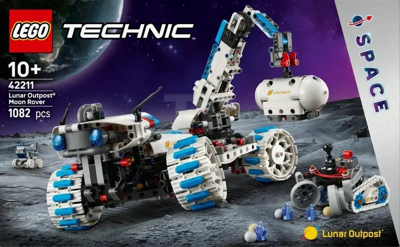 LEGO 42211 Kosmiczny łazik księżycowy Lunar Outpost zdjęcie 12