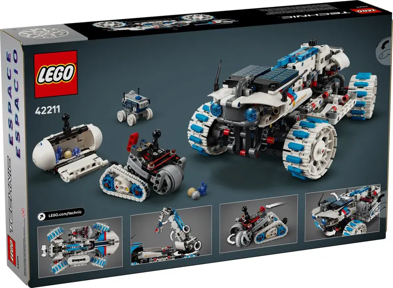 LEGO 42211 Kosmiczny łazik księżycowy Lunar Outpost zdjęcie 7