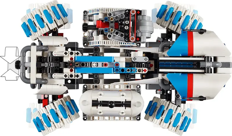 LEGO 42211 Kosmiczny łazik księżycowy Lunar Outpost zdjęcie 3