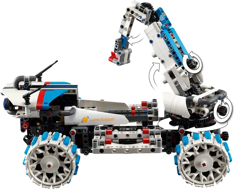 LEGO 42211 Kosmiczny łazik księżycowy Lunar Outpost zdjęcie 4