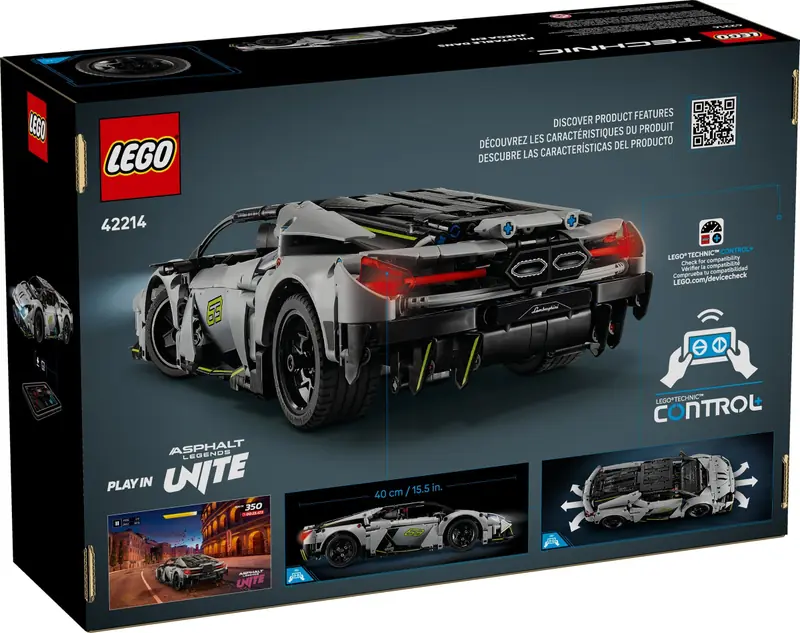 LEGO 42214 Supersamochód Lamborghini Revuelto zdjęcie 2