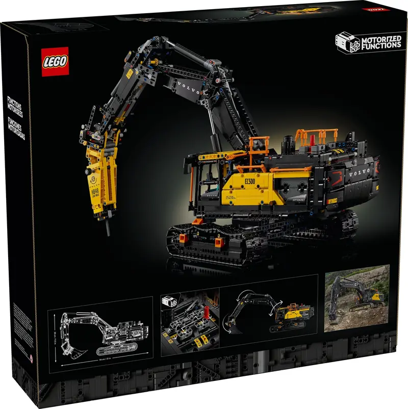LEGO 42215 Koparka Volvo EC500 Hybrid zdjęcie 2