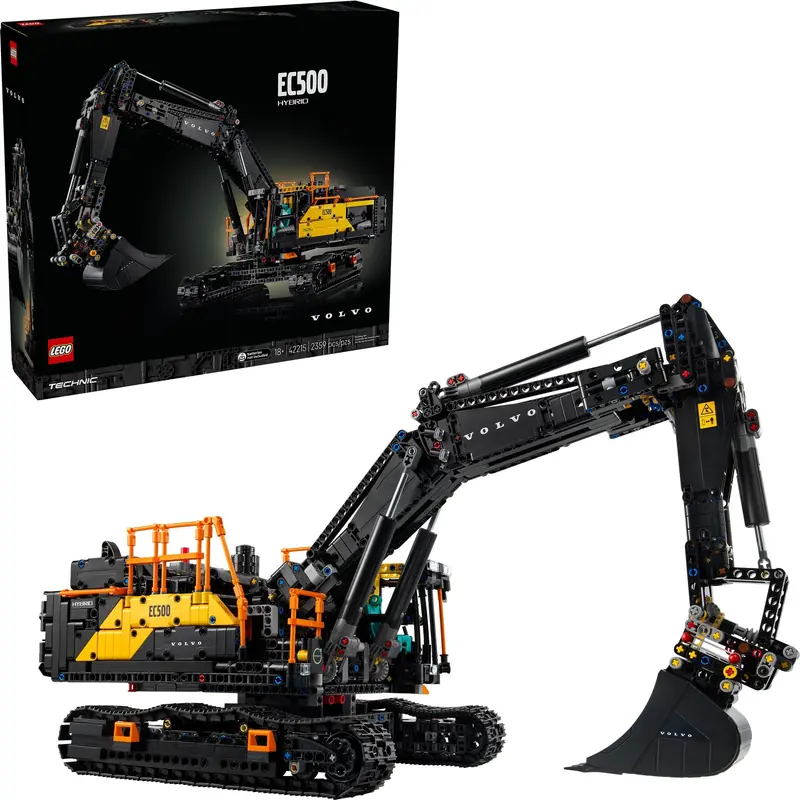 LEGO 42215 Koparka Volvo EC500 Hybrid zdjęcie 3