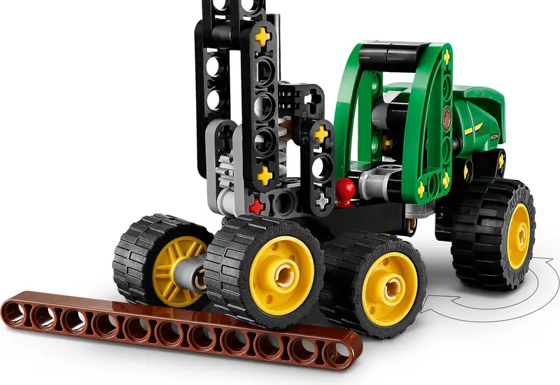 LEGO 42218 Harwester kołowy John Deere 1470H zdjęcie 7