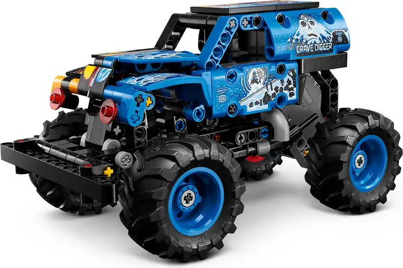 LEGO 42219 Monster Jam Grave Digger Ogień i lód zdjęcie 7