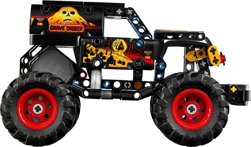 LEGO 42219 Monster Jam Grave Digger Ogień i lód zdjęcie 5